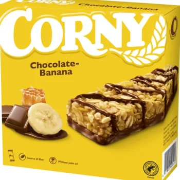 Corny Keksit^Välipalapatukka 6 X 25 G Suklaa-banaani