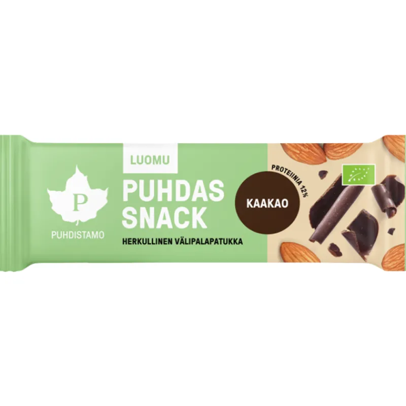 vlipalapatukka-puhdistamo-40-g-zbSWGqlt-0.webp Puhdistamo Urheiluravinteet Ja Valmisteet^Välipalapatukka 40 G Puhdas Snack Kaakao Luomu