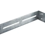 Mitek Rakennuskulmat Ja -kiinnikkeet-Väliseinäliuku 200 X 40 X 2,0 Mm