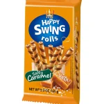 Happy Swing Keksit^Vohvelirulla Rolls 150 G Salty Caramel