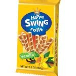 Happy Swing Keksit^Vohvelirulla Rolls 150 G Vanilja