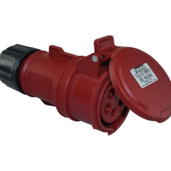 Harju Sähköasennustarvikkeet-Voimajatkopistorasia 5-napainen 16A 400 V