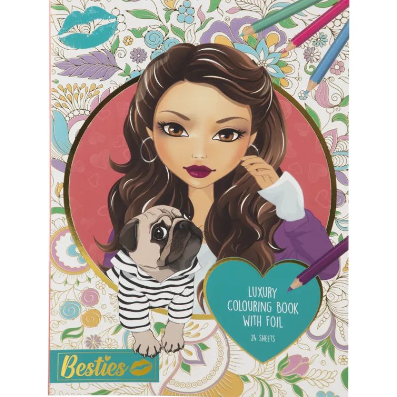 vrityskirja-besties-luxury-a4-JlkuAryV-0.webp Besties Lasten Kirjat^Värityskirja Luxury A4