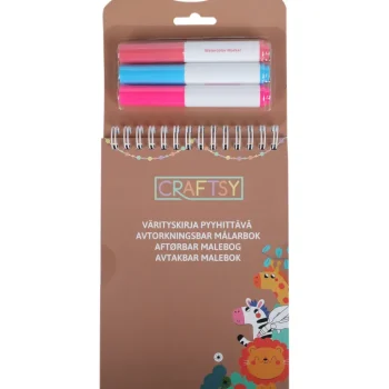 Craftsy Lasten Kirjat^Värityskirja Pyyhittävä