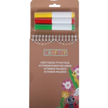 Craftsy Lasten Kirjat^Värityskirja Pyyhittävä