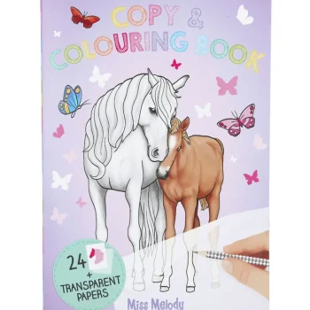 Lasten Kirjat^Värityskirja Miss Melody Copy & Color