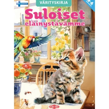 Tactic Lasten Kirjat^Värityskirja Suloiset Eläinystävämme