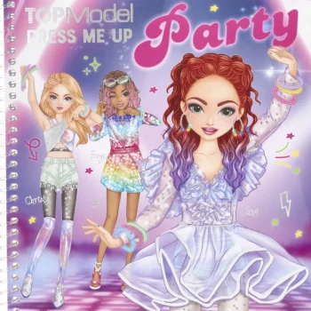 Topmodel Lasten Kirjat^Värityskirja Dress Me Up Party