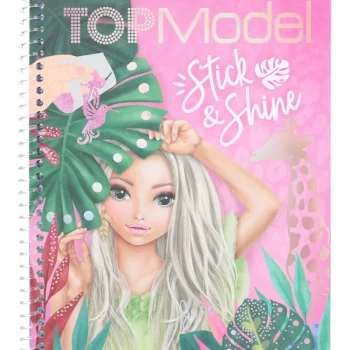 Topmodel Lasten Kirjat^Värityskirja Stick & Shine
