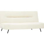 Eureka Huonekalut-Vuodesohva Furry Luonnonvalkoinen