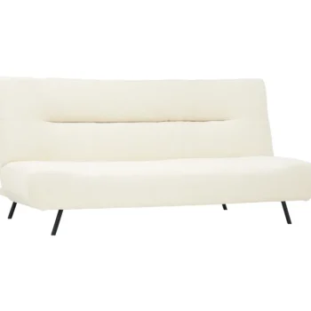 Eureka Huonekalut-Vuodesohva Furry Luonnonvalkoinen