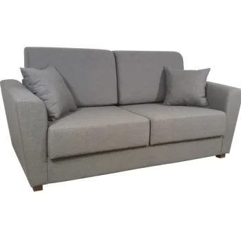 Tenstar Huonekalut-Vuodesohva Roxy 2-istuttava Vaaleanharmaa