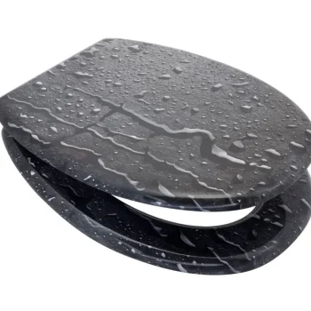 Pisla Pienrauta-WC-istuin Duschy Water Black