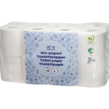 Iisi WC-paperit^WC-paperi 16 Rl Valkoinen
