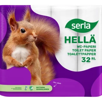 Serla WC-paperit^Wc-paperi 32 Rl Hellä Valkoinen