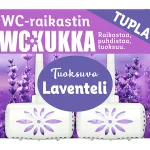 Wc Kukka Kodin Puhdistusaineet Ja Ilmanraikastimet^WC-raikastin 2 X 50 G Laventeli