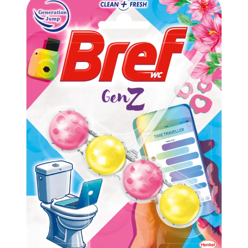 wc-raikastin-bref-50-g-le-gen-RsZTGiUU-0.webp Bref Kodin Puhdistusaineet Ja Ilmanraikastimet^Wc-raikastin 50 G LE Gen Z Lemon & Magnolia