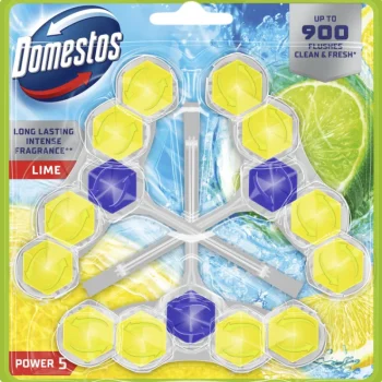 Domestos Kodin Puhdistusaineet Ja Ilmanraikastimet^WC-raikastin 3 Kpl / 150 G Power 5 Lime