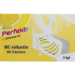 Perfekt+ Kodin Puhdistusaineet Ja Ilmanraikastimet^WC-raikastin 3 X 40 G Sitruuna