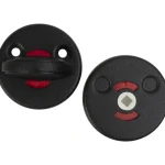 Pisla Pienrauta-WC-vääntönuppi 112 St/satiinimusta