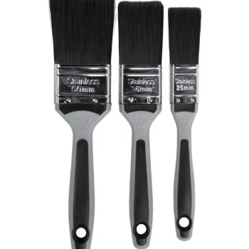 Brücke Maalaustarvikkeet-Yleissivellinsarja 3 Kpl Softgrip Kahva