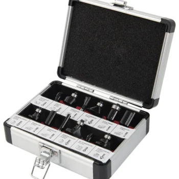 Kendo Sähkötyökalujen Tarvikkeet-Yläjyrsinsarja 12-osainen