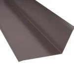 Keraplast Pihan Rakennusmateriaalit-Yläliityntäpelti 75+115, 108u00b0 Tummanruskea, 1,25 M