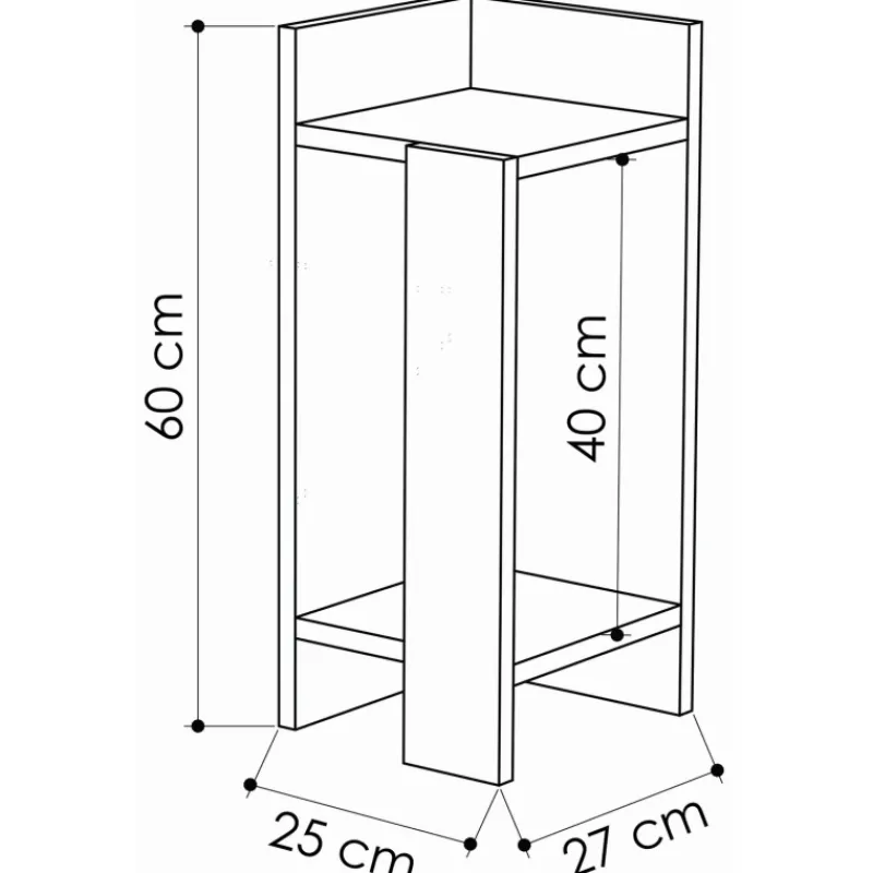 ypyt-chic-home-25-x-27-x-60-cm-tQBcCdjP-0.webp Chic Home Pienkalusteet-Yöpöytä 25 X 27 X 60 Cm Eero L Valkoinen